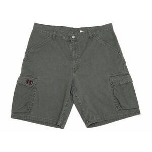 Levi's Cargo Shorts Mens W33 Olive Green Utility Workwear Casual Shorts